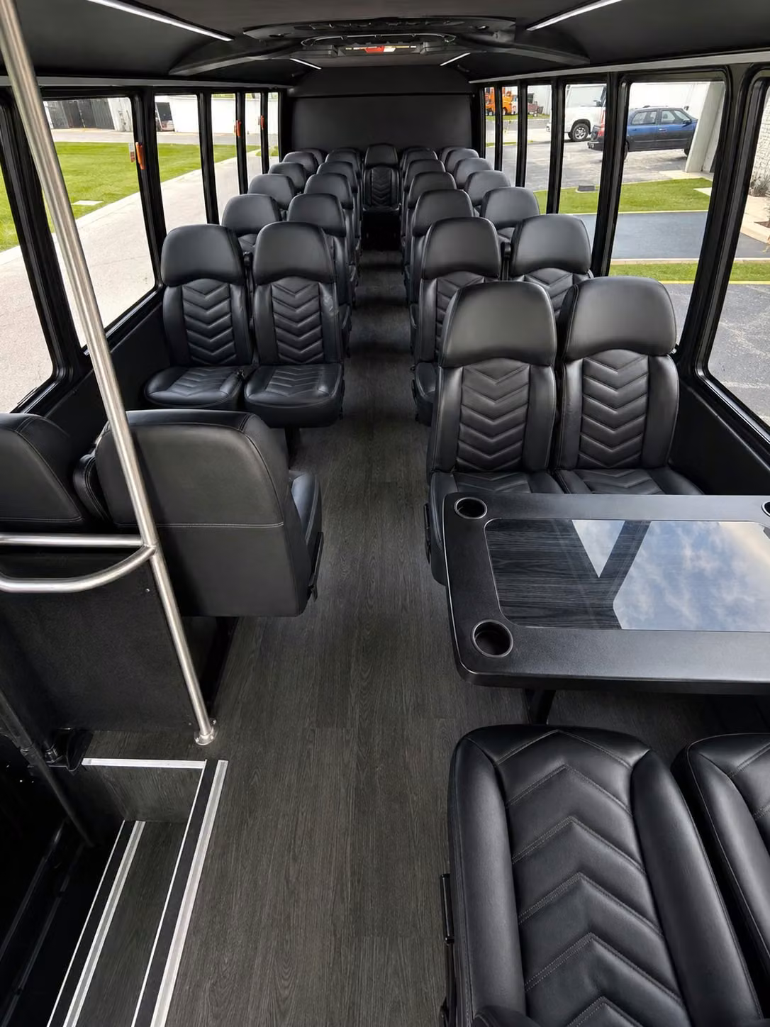 20 passenger minibus inside