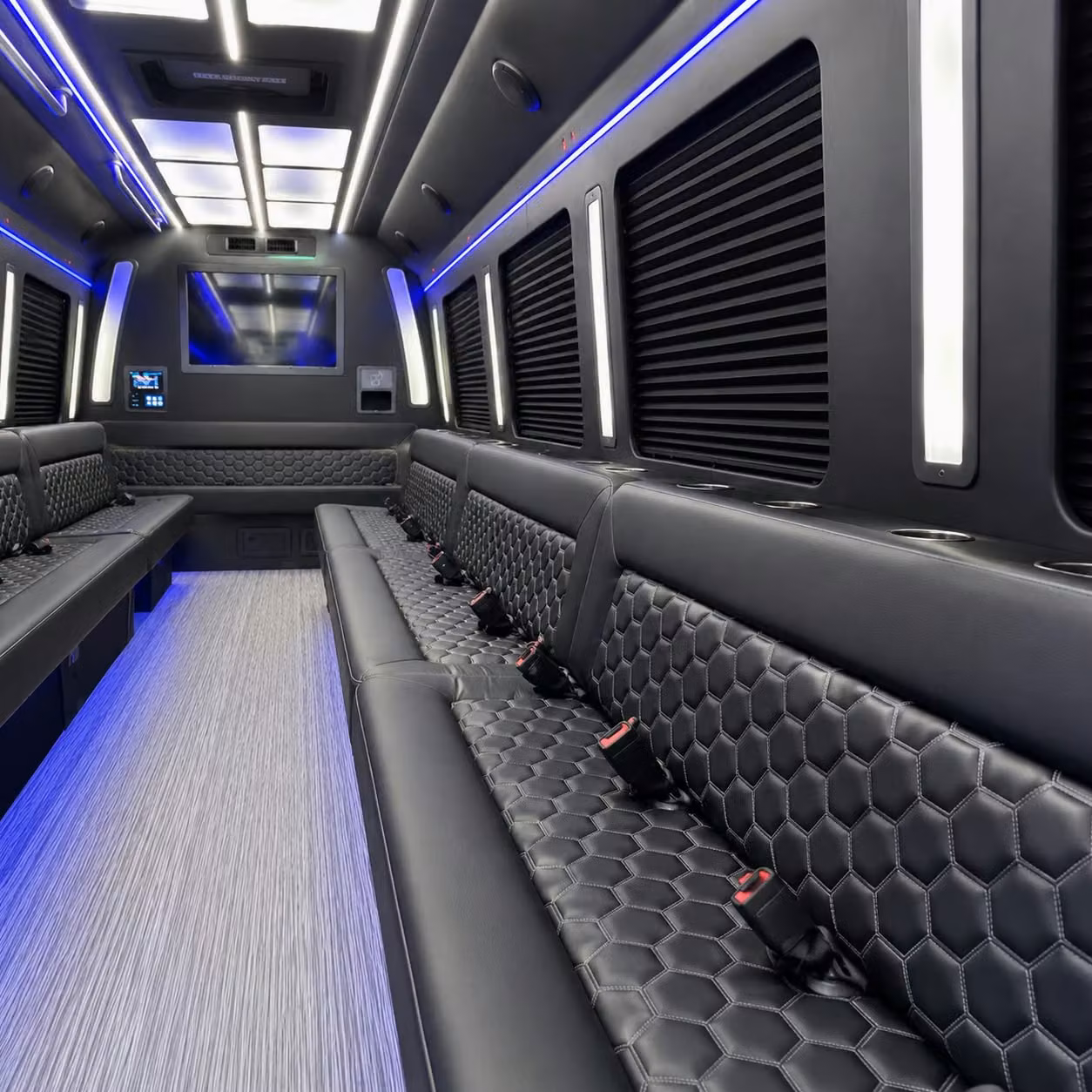 party bus interior