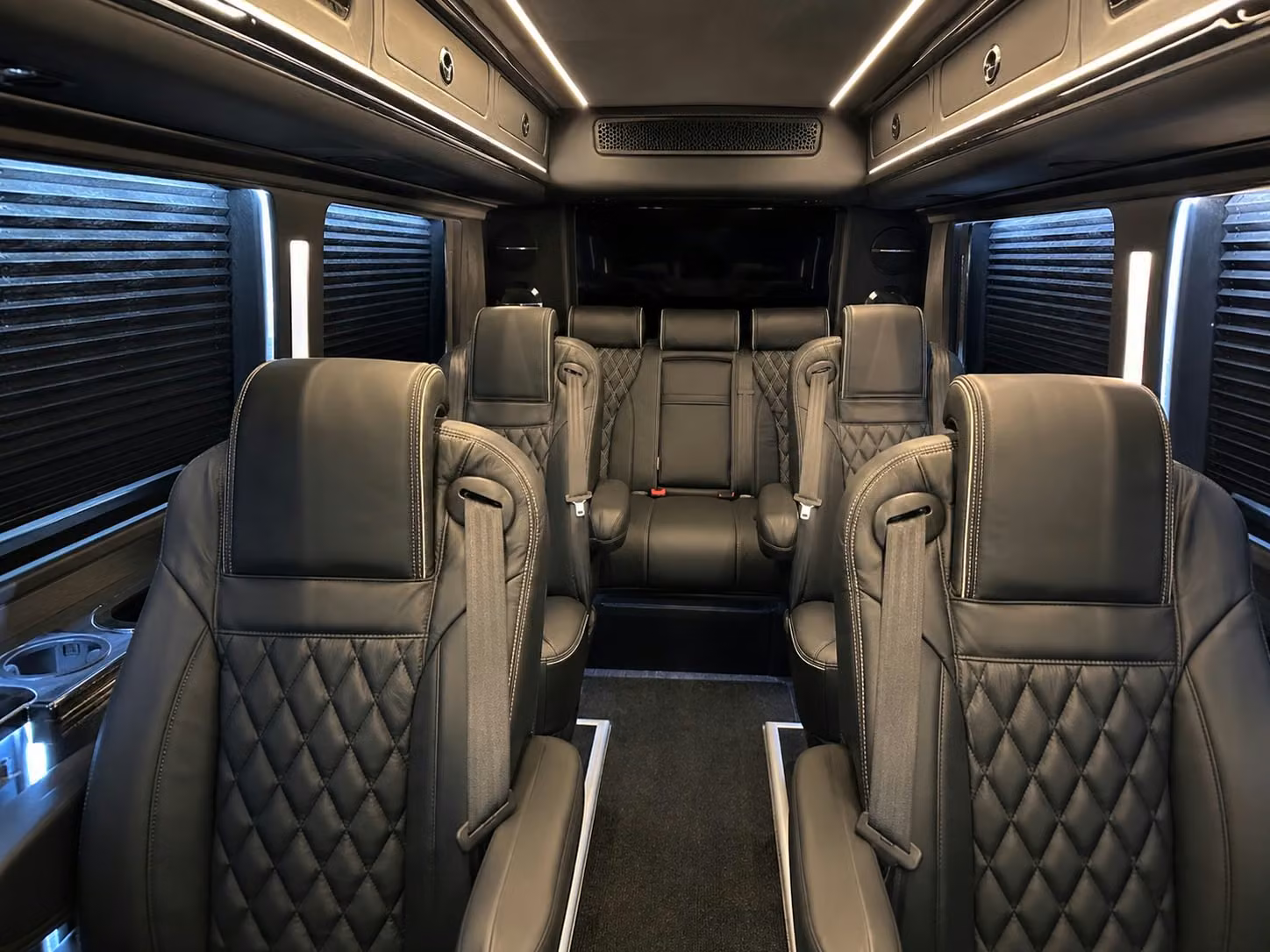 sprinter van with driver interior